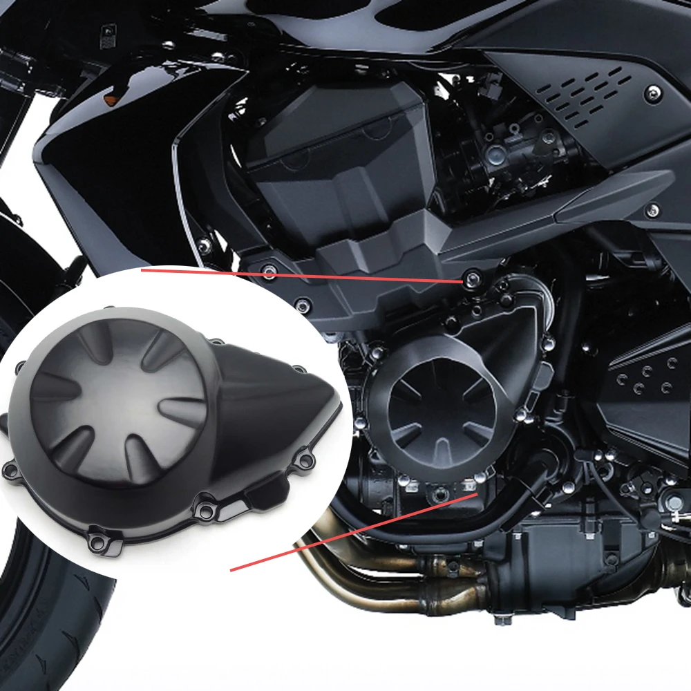 KEMIMOTO кожух статора двигателя для Kawasaki Z750 Z 750 2007 2008 2009 деталь мотоцикла кожуха