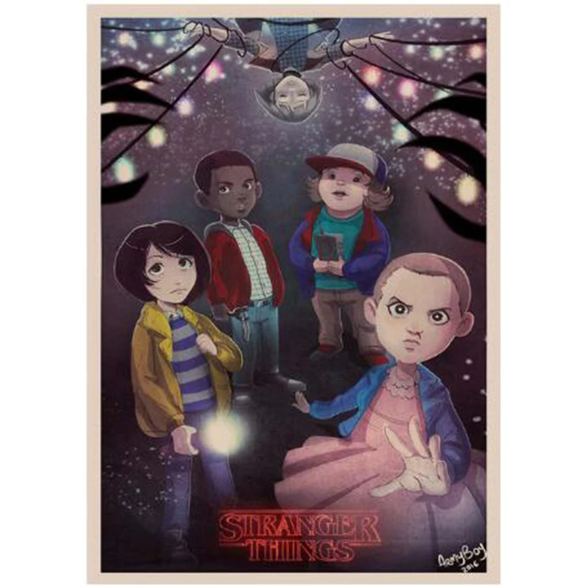 Алмазная картина Полная площадь Новое поступление странные вещи вышивка