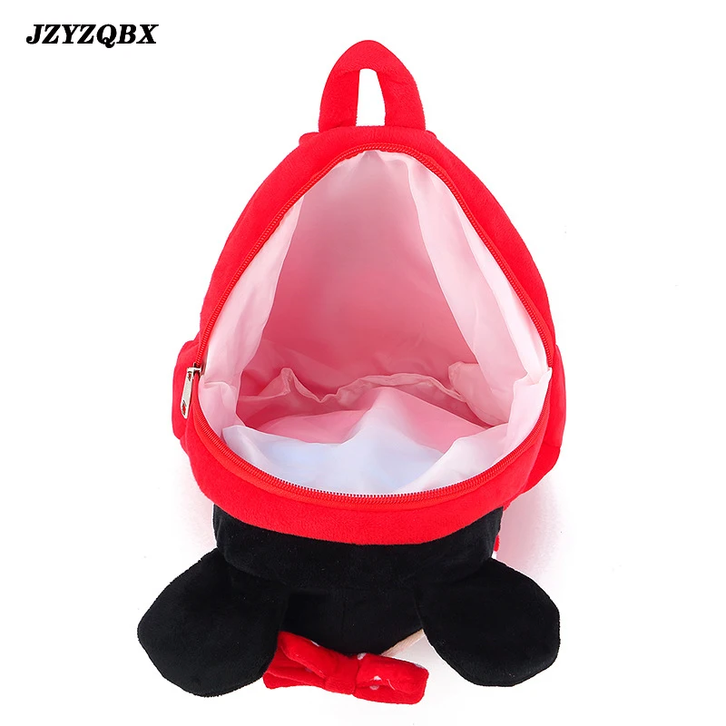 Mickey School Bags Cartoon Lovely Kindergarten school Bag Men Plush Schoolbag Women's Bow Decoration Schoolbag Mochila Schoolbag