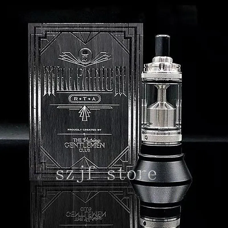 Coppervape Millennium Rta 22 мм Диаметр 4 мл AMTL RT RTA с емкостью для испарителя PEI/PC vs Spica Pro Skyline Style