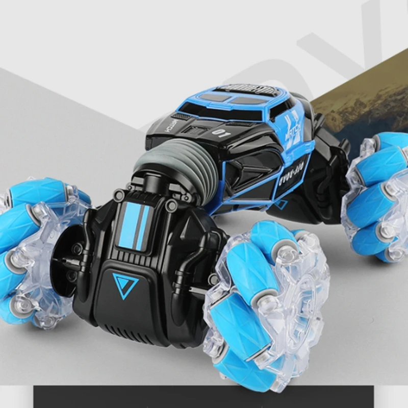 

Remote Control Stunt Car Gesture Induction Twisting Off-Road Vehicle Light Music Drift Side Driving RC Toy Gift