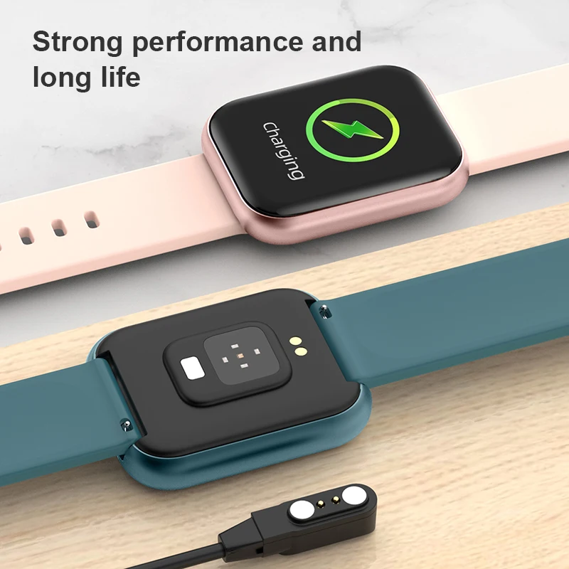

Bluetooth Smart Watch Men Women Temperature Sleep Health Monitoring Full Touch LCD Fitness Waterproof SmartWatch For Android iOS