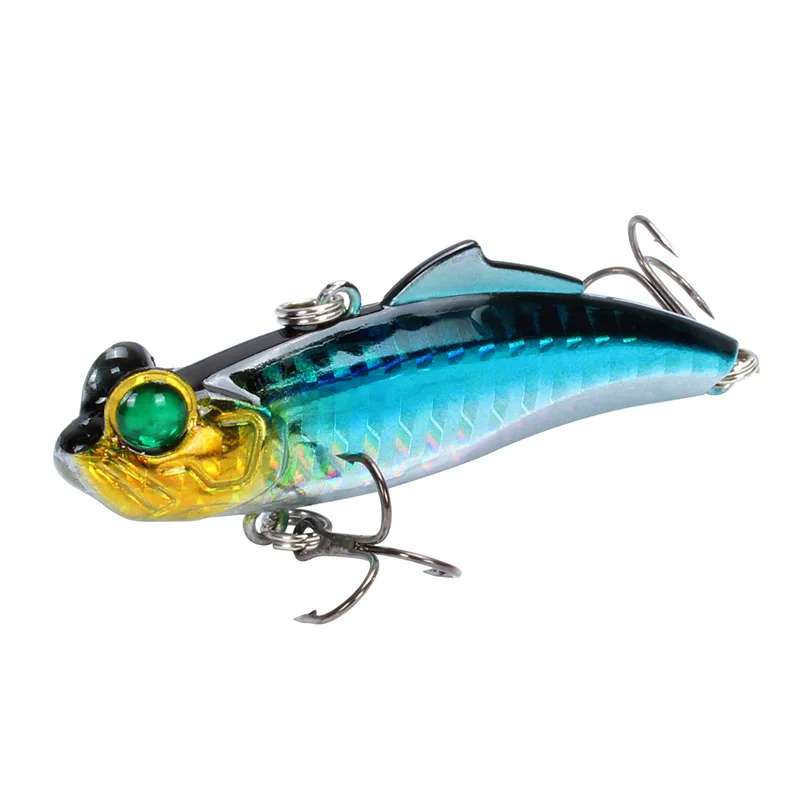 

YUBOSHI VIB Fish Lures Fishing Minnow Crankbait 3D Eyes 6.7cm/12.2g Artificial Hard Bait Wobbler Jig Sinking fishing tackle