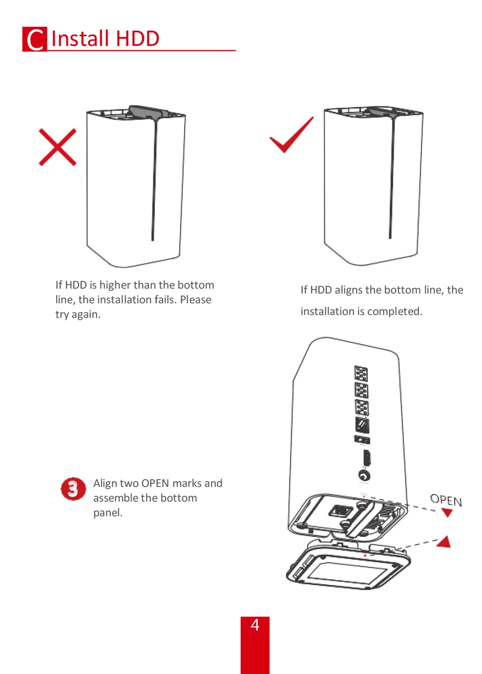 HIKVISON NAS сети-облако хранения мобильного-сеть H90 Смарт USB USB2.0 дистанционной поддержки 2,5 дюймов HDD(не включает Hdd