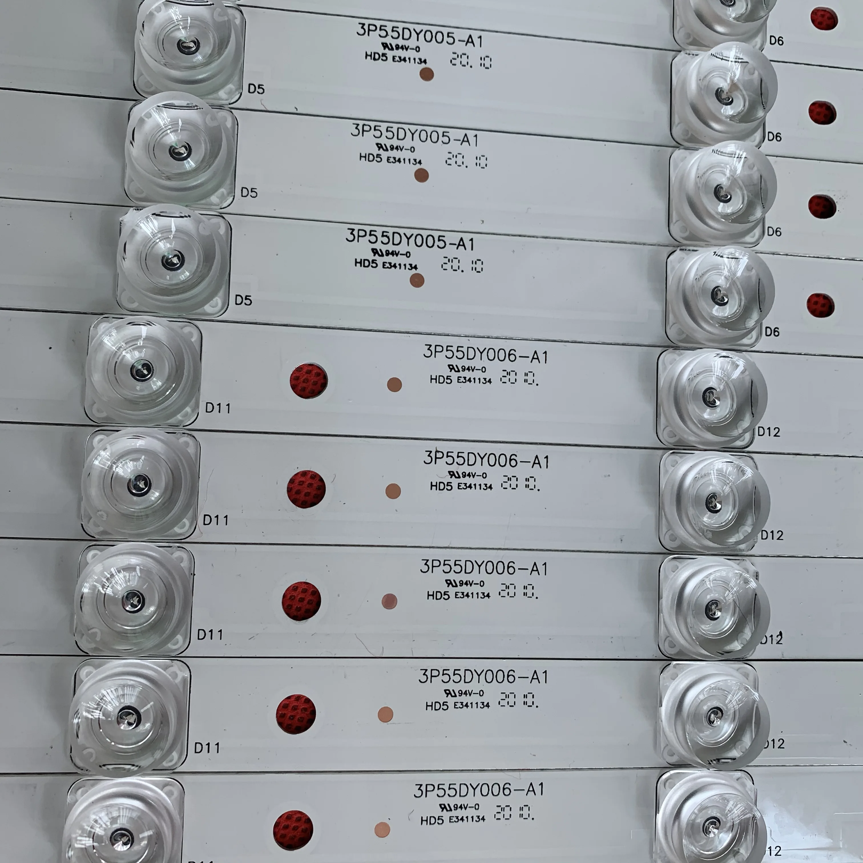 Новый оригинальный CANTV F55SD160 F55S световая полоса 3p55dy006-a1 3p55dy005-a1 комплект 3P55DY006-A1