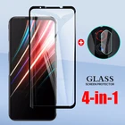 Адаптер 4-в-1 для ZTE nubia красный Магия 5G 3 3s Mars полное покрытие закаленное Стекло для nubia красный Магия 3 Камера объектив Экран протектор Стекло