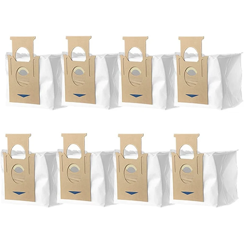 HOT！-8 Pack Dust Bags Accessories Replacement Parts For Yeedi Vacuum Station Yeedi Vac Max Vacuum Cleaner Accessories