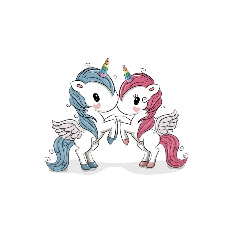 Нашивки с единорогами Gemini виниловые нашивки для теплопередачи украшения детской