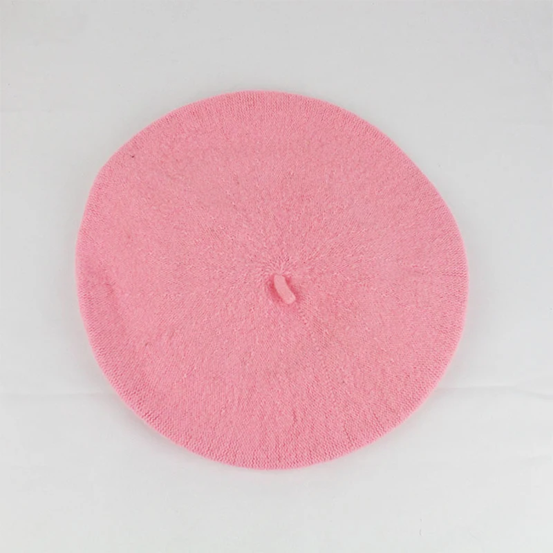 Модный детский берет шапка для девочек шерстяные винтажные детские шапочки