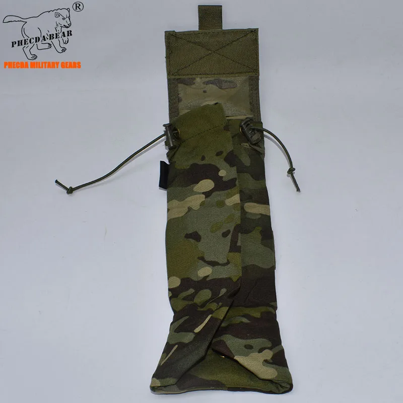 500D Cordura MOLLE мультикам Тропик Тактический Дамский мешок Открытый Охота подсумок