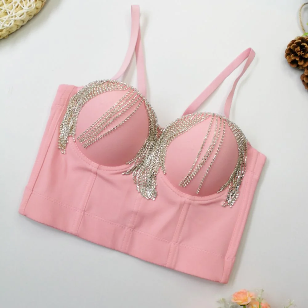 Corset With Rhinestones Corset Belt Waist Trainer Body Shaper Fajas Colombianas Reductora