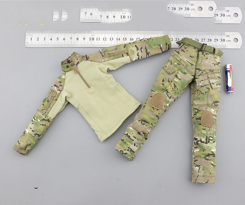 

1/6 Scale 26040A Modern Delta Special Forces Tactical Uniforms Coat Pants Model for 12''Body