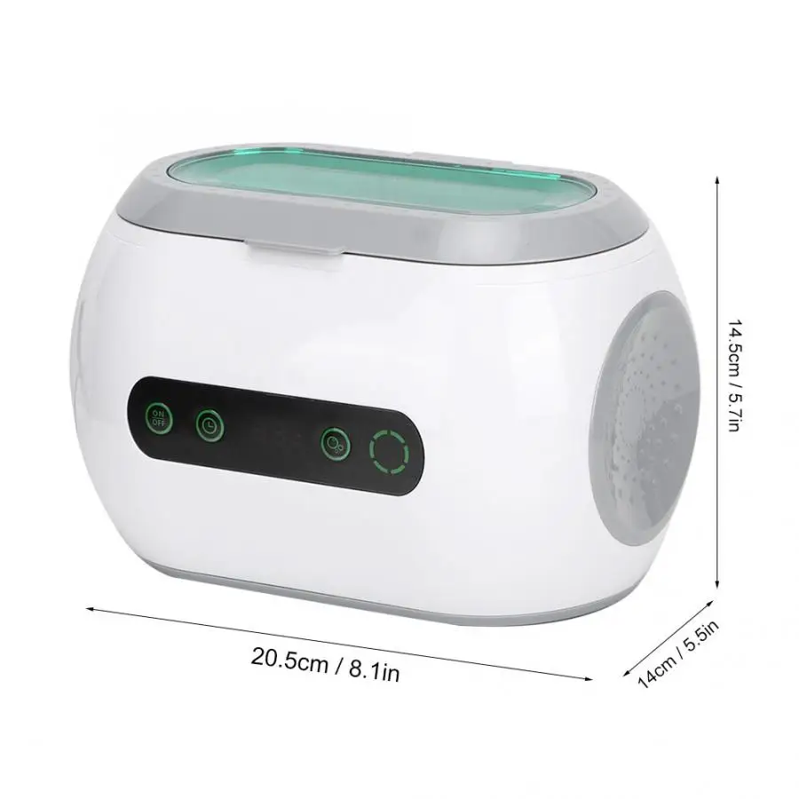 

600ML Ultrasonic Cleaner LED Digital Timer Jewelry Parts Glasses Dental Eyeglass Ultra sonic Washing Machine Ultrasound Cleaning