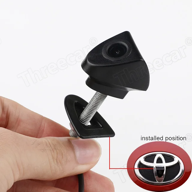 toyota Автомобильная камера с логотипом для VW Sagitar/LAVIDA Toyota Prado Highlander Camry Corolla Yaris visi REIZ Verso 170 Водонепроницаемая - Название цвета: toyota