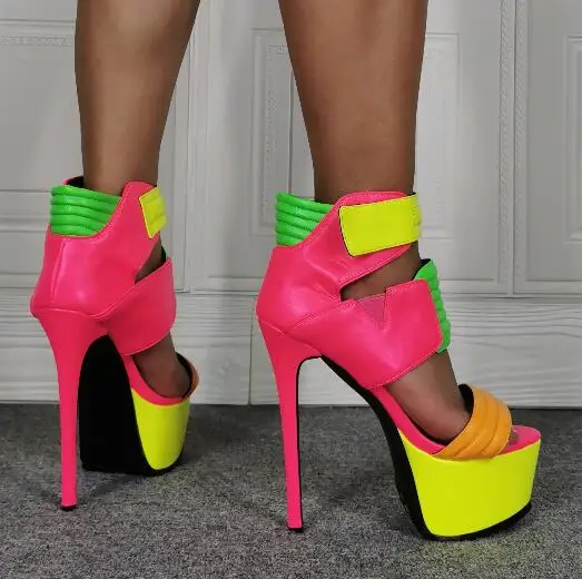 Dipsloot Женственная Дамская обувь лимонно-желтый и зеленый цвета розовый лоскутный