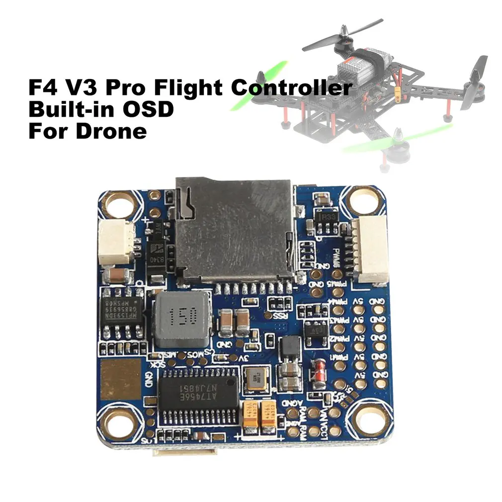 Betaflight Omnibus STM32F4 F4 Pro V3 Контроллер полета Встроенный OSD | Игрушки и хобби