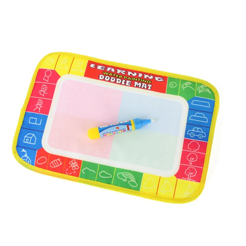 

New Drawing Water Mat Cloth with Painting Scribble Pen Water Painting for Kids Early Education Drawing Toy DOM668