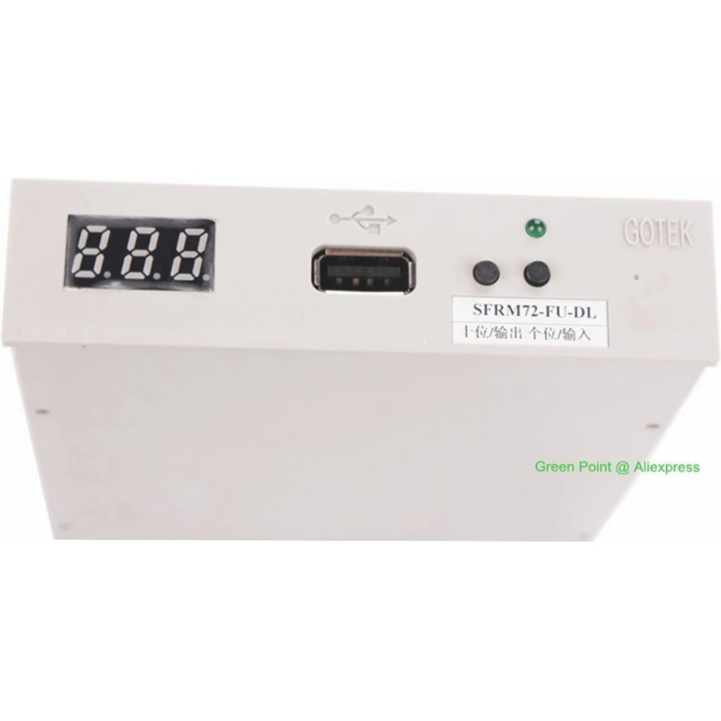 Фото Новый оригинальный дисковый накопитель GOTEK SFRM72-FU-DL 3,5 дюйма на USB FAT32 эмулятор симуляции дискового накопителя 720KB для электронного органа №5