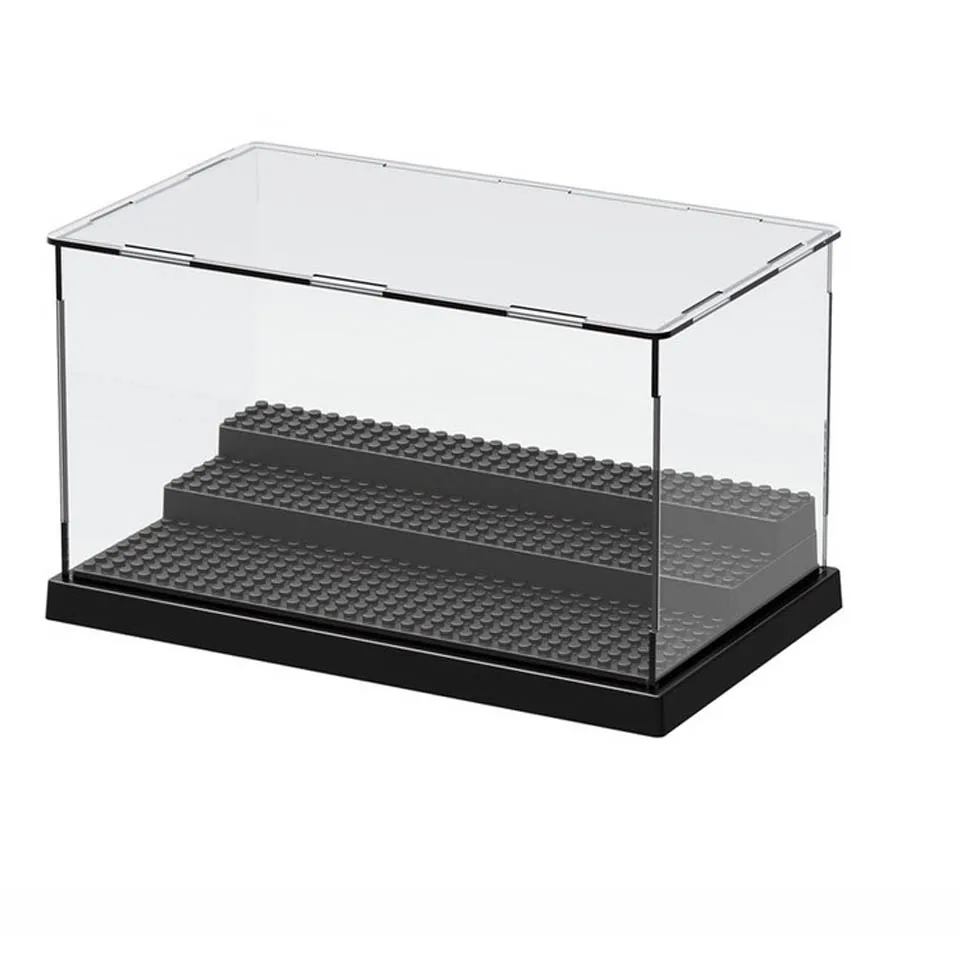 

2020 Compatible Acrylic Plastic Action figures Display Case Box Dustproof display box loz Building Blocks bricks Toys