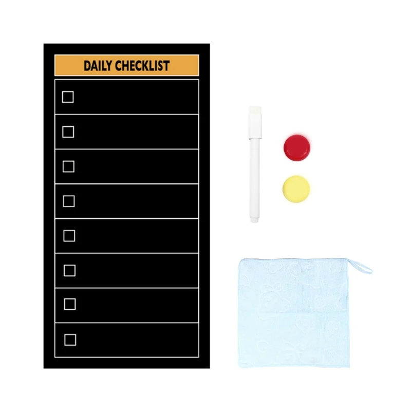 Магнитный планировщик для холодильника деревенский ежемесячный недельный доска