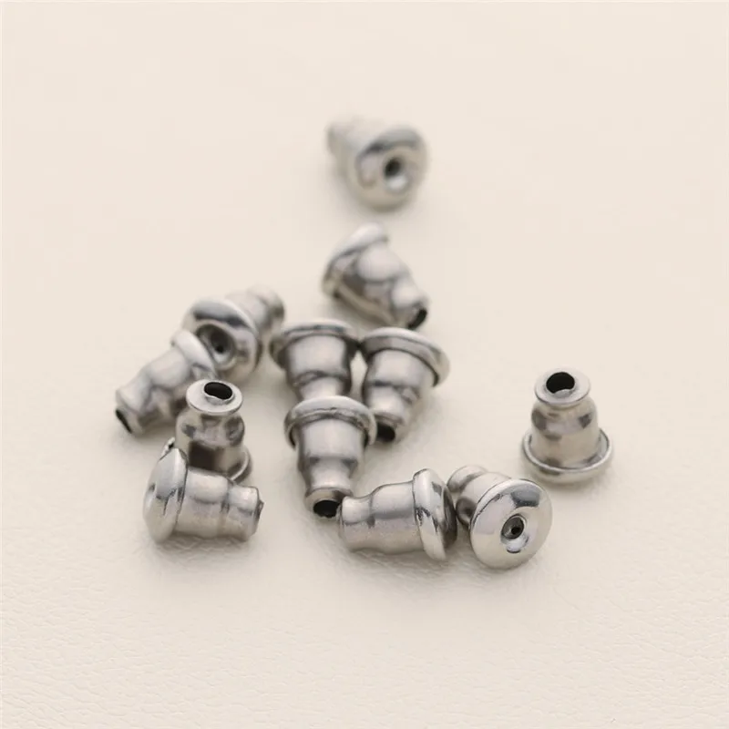 Заглушки для сережек из нержавеющей стали заглушки сделай сам аксессуары