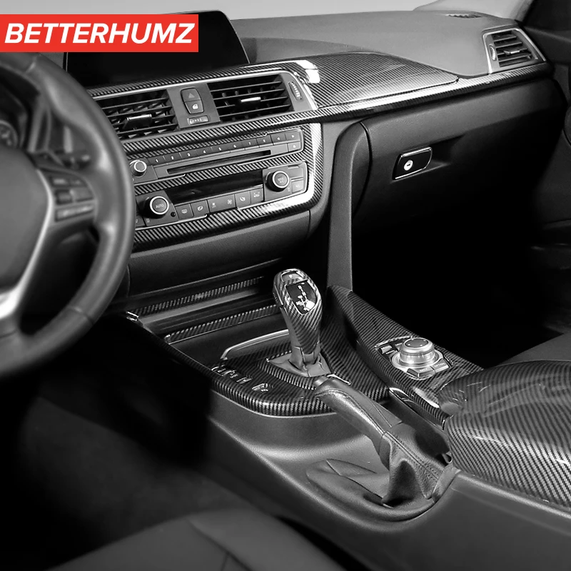 BETTERHUMZ ABS Автомобильный интерьер из углеродного волокна приборная панель