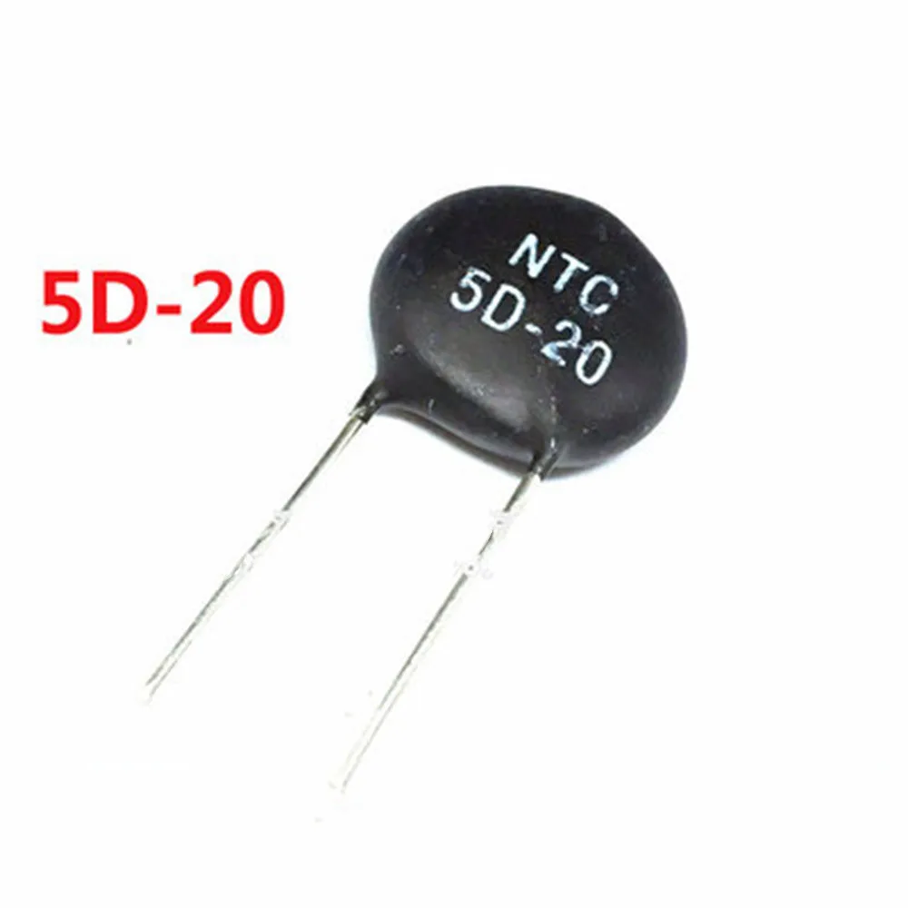 

10pcs Thermistor Resistor NTC 5D-20 5D20 Thermal Resistor