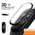 Защитная пленка на весь экран для смарт-часов Xiaomi Mi Band 5, Mi Band 5, 4, мягкая защитная пленка из ТПУ, не закаленное стекло