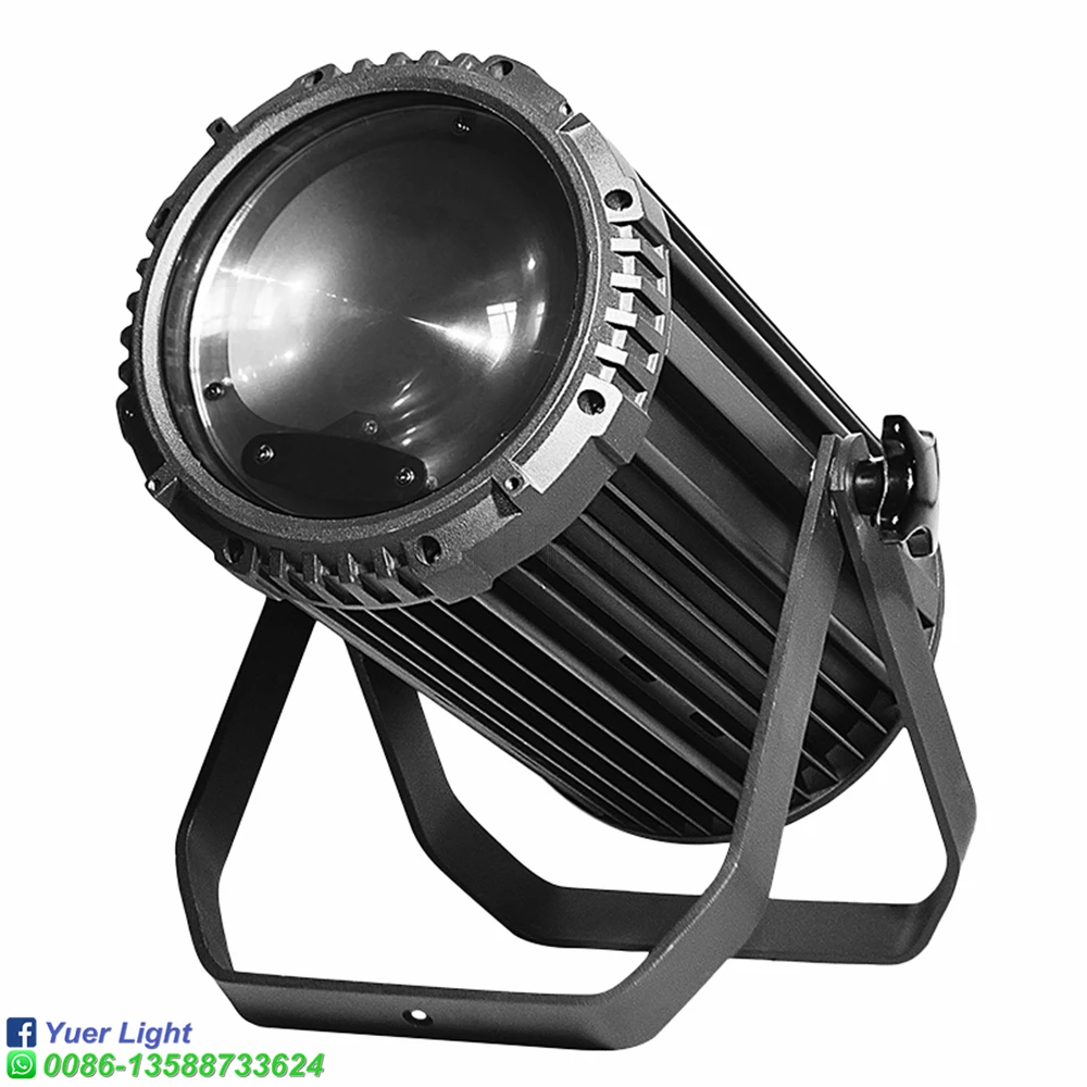 Новый светодиодный светильник с электрическим зумом 200 Вт RGBW 4 в 1 номинальным