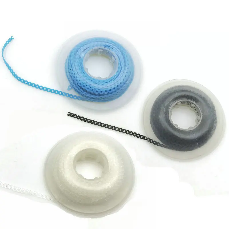 10 шт. Ортодонтическая эластичная зубная цепочка