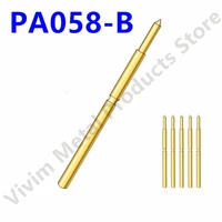 100pcs pa058 b spring test probe pa058 b1 durable metal probe detection needle length 15mm needle seat spring p058 b p058 b1
