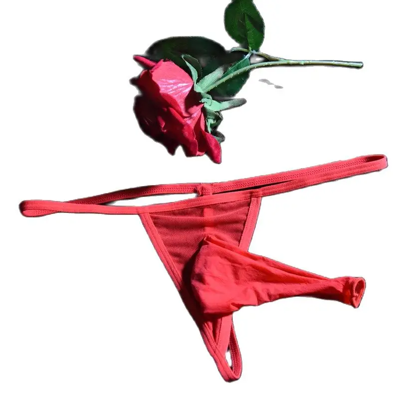 Мужские сетчатые стринги сексуальный глянцевый комплект JJ Трусы в виде слона