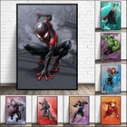 Картина с супергероями из комиксов, принт, Марвел, Мстители, настенный художественный плакат, картина для спальни, гостиной, декоративная роспись