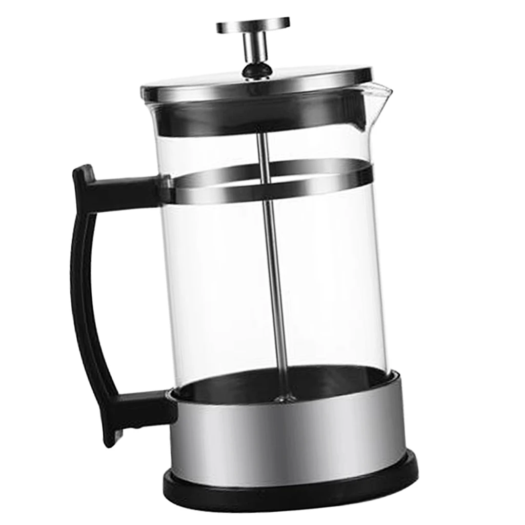 

Stainless Classic French Press Cafetiere Tea Coffee Maker Carafe 350ml 12oz