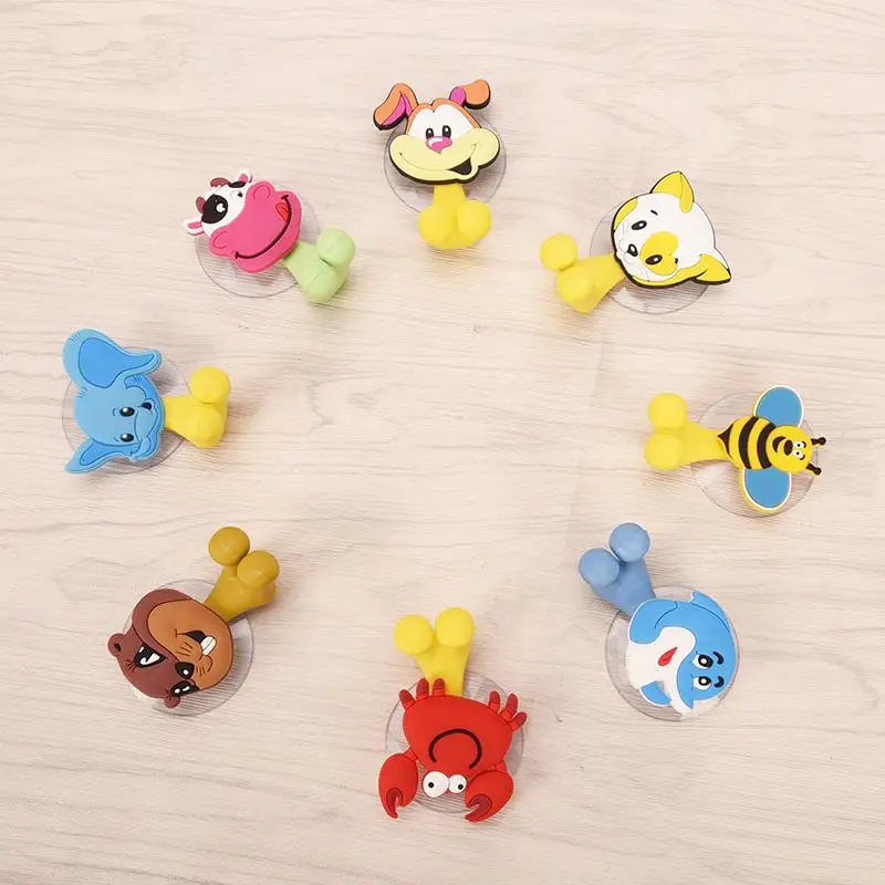 1PC z04 Lovely Creative Wall-Mounted Toothpaste Home Supplies q5 Sucker Products 12Styles Holder |