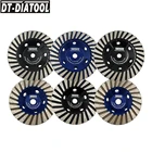 Алмазный шлифовальный круг на алюминиевой основе, диаметр 45 дюймов, 1 шт., резьба M14 или 58-11, для гранитного шлифовального диска, низкий уровень шума