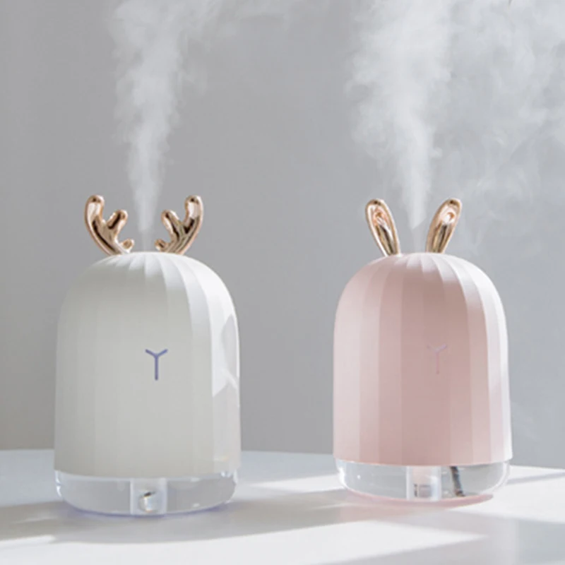 

Ультразвуковой увлажнитель воздуха с аромадиффузором, 220 мл