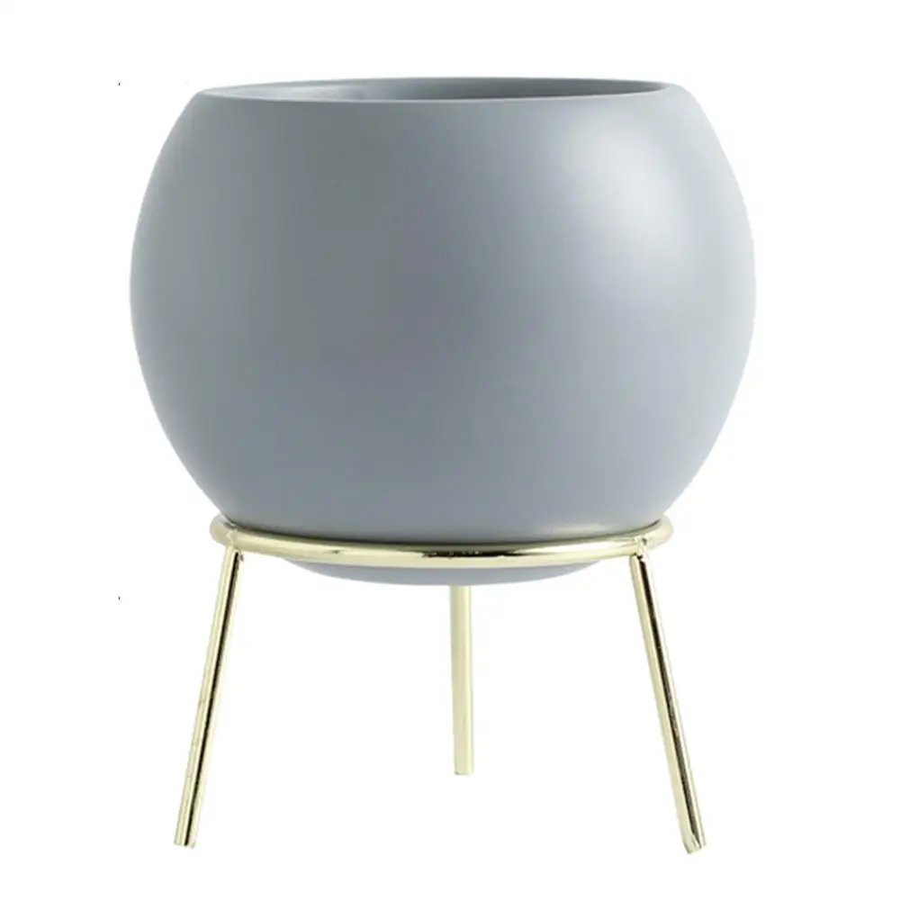 Белый керамический Средний суккулент кактус цветочное растение шестигранные