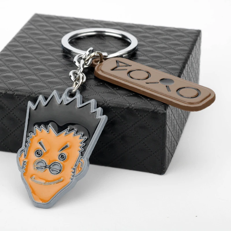Япония Аниме Hunter x брелок для ключей брелки Leorio Paladinight Kurapika Hisoka кулон