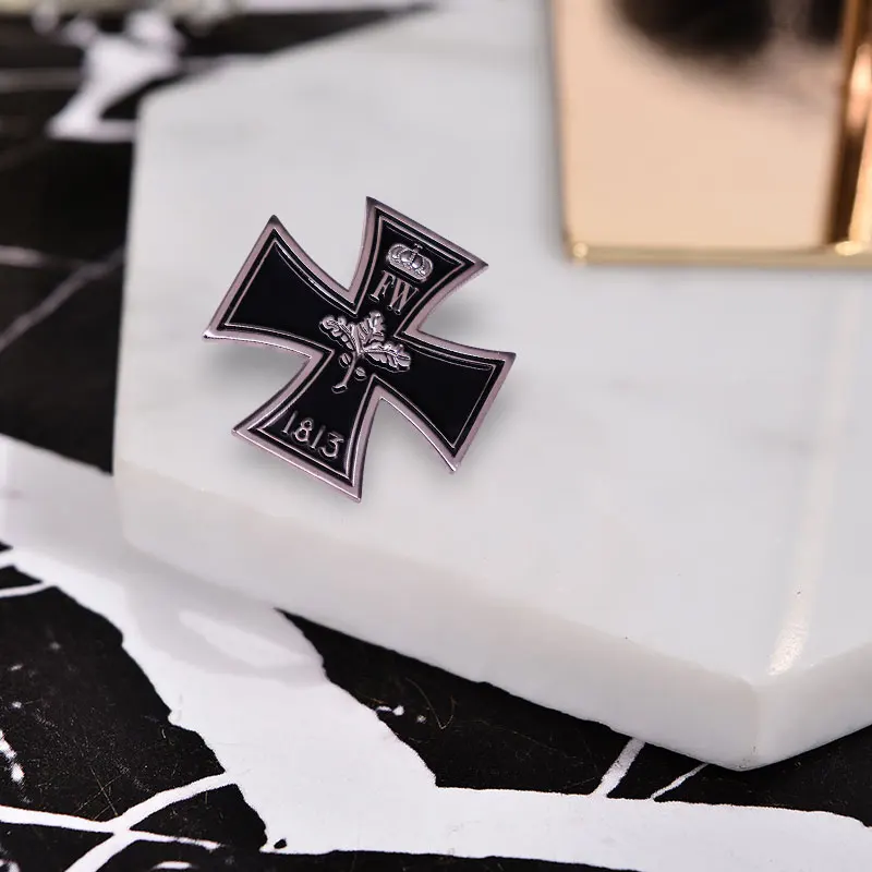Немецкий y FW 1813 дубовый лист Железный крест заказ медаль металлический