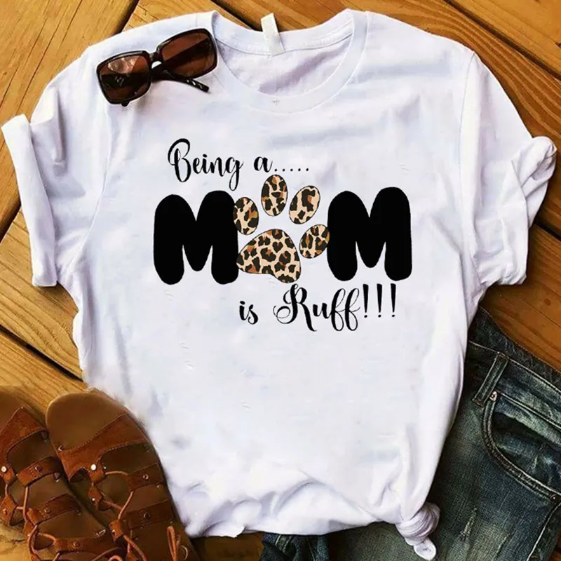 

Summer Fashion T-shirt Women Tee Tops Leopard Printed T-shirts Casual Loose Female Short Sleeve T-shirt