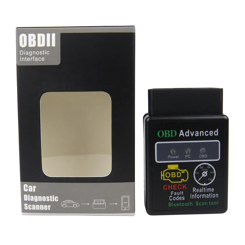 Автомобильный диагностический сканер ELM327 Bluetooth V1.5 OBD2 ELM 327 в 1 5 OBD 2 чип PIC18F25K80