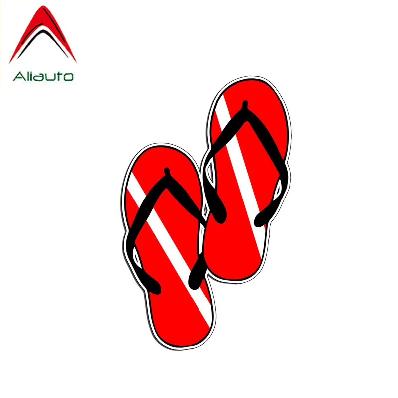 Aliauto фонарь для дайвинга с аквалангом флаг графические тапочки ПВХ наклейка