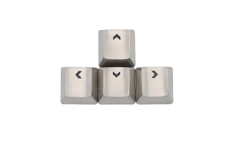 Металлические колпачки для клавиш с подсветкой серебряного цвета Cherry Mx Switch