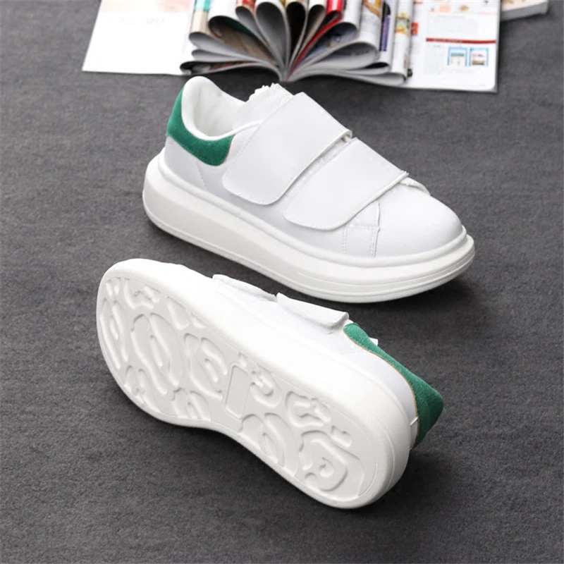 Новинка 2019 женская розовая обувь весенние высокие женские кожаные туфли белая на