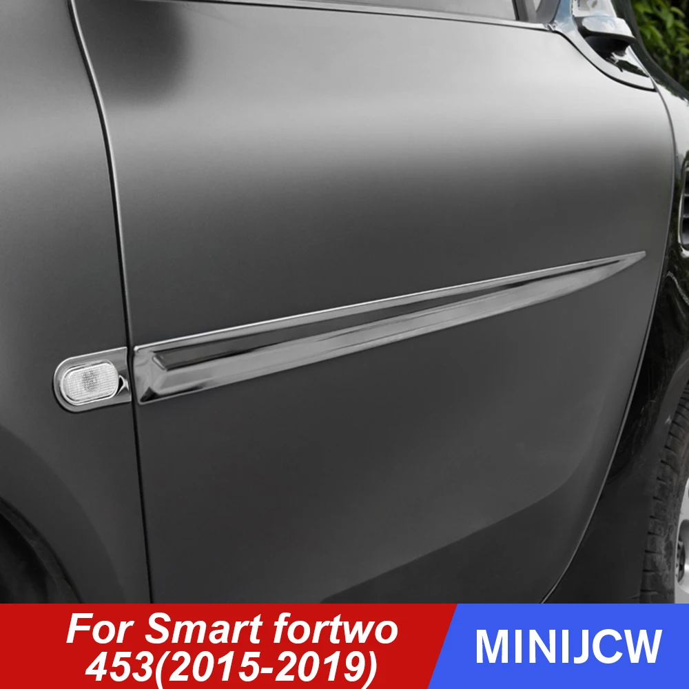 2 шт. автомобиля средства ухода за кожей боковой двери из нержавеющей стали