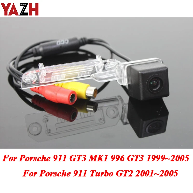 

YAZH For Porsche 911 GT3 MK1 996 GT3 HD CCD Car Rear View Camera Wide Angle CCD Waterproof Car Backup Camera HD Night Vision