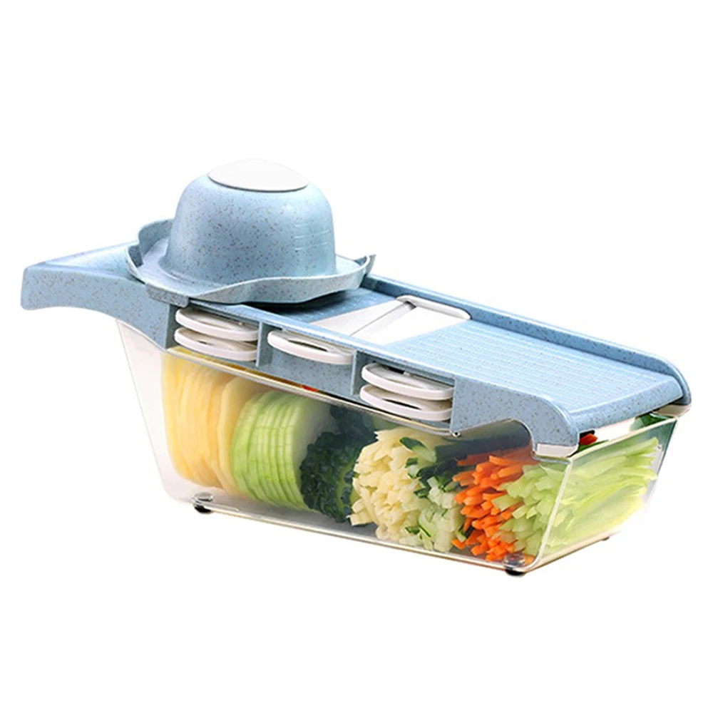 6 в 1 многофункциональное устройство резки овощей из нержавеющей стали