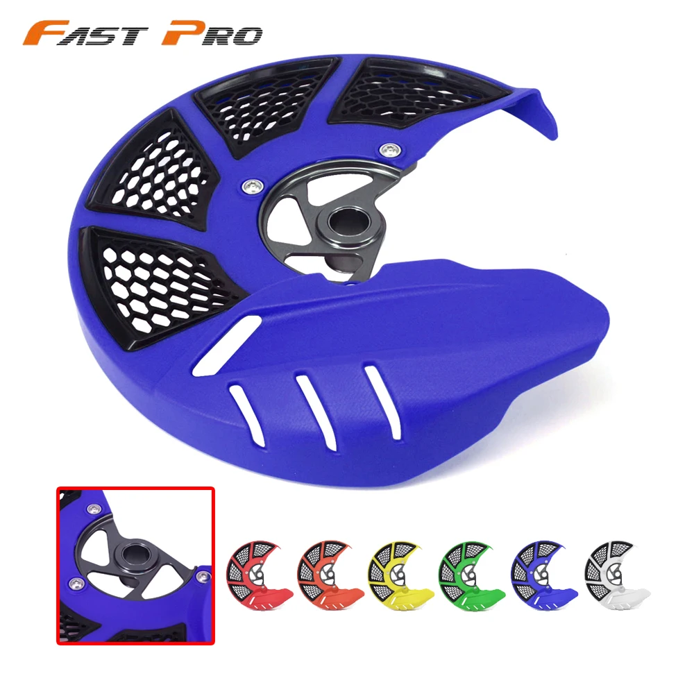 Защитная крышка переднего тормозного диска ротора мотоцикла для YAMAHA YZ125 YZ250 YZ250F