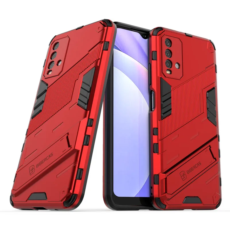 For Xiaomi Redmi 9T Case For Xiaomi Redmi 9T Cover Armor PC Shockproof Silicone TPU Protective Bumper For Redmi 9T